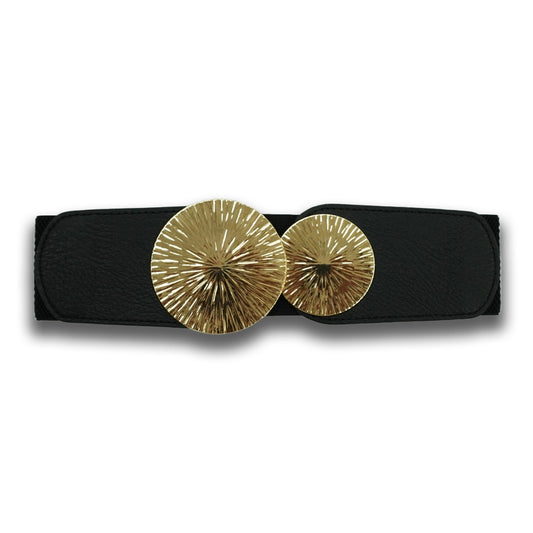 Wide Elastic Stretch Waist Belt