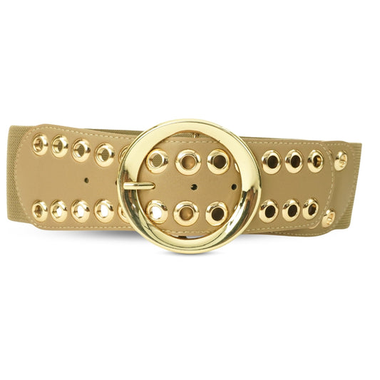 gold buckle belt
