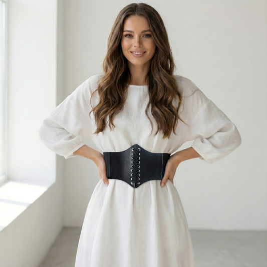 Lace-Up Corset Waist Belt