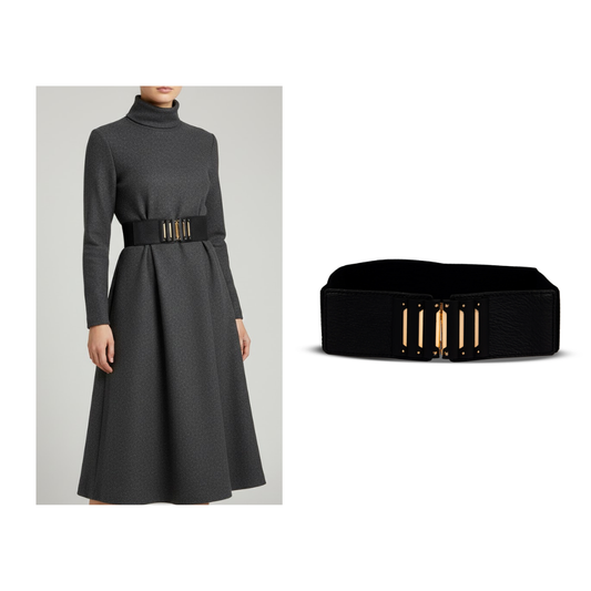 Striped Style Elastic Belt