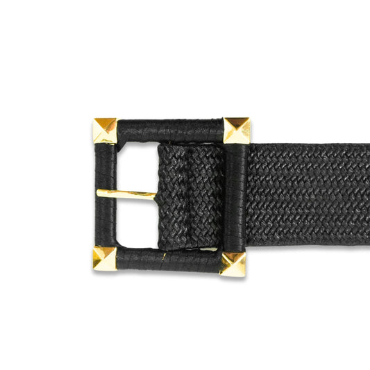 gold buckle belt