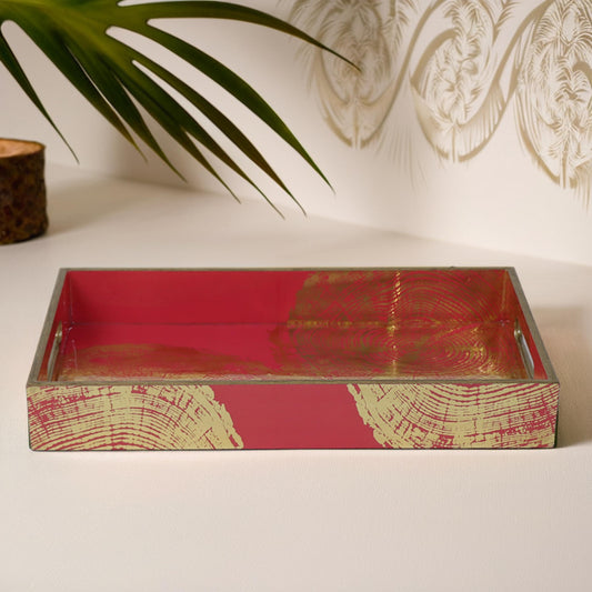 decorative wooden tray