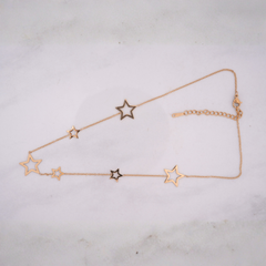 Gold Star Charm Necklace Collection