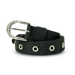 Black Elastic Braided Stretch Belt