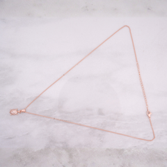 Rose Gold-Tone Turtle Pendant Necklace