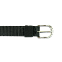 Black Elastic Braided Stretch Belt