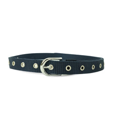 Minimalist Nylon Waist Blue Belt