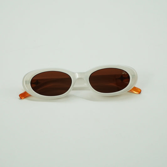 Dark Brown Gradient Women Sunglasses