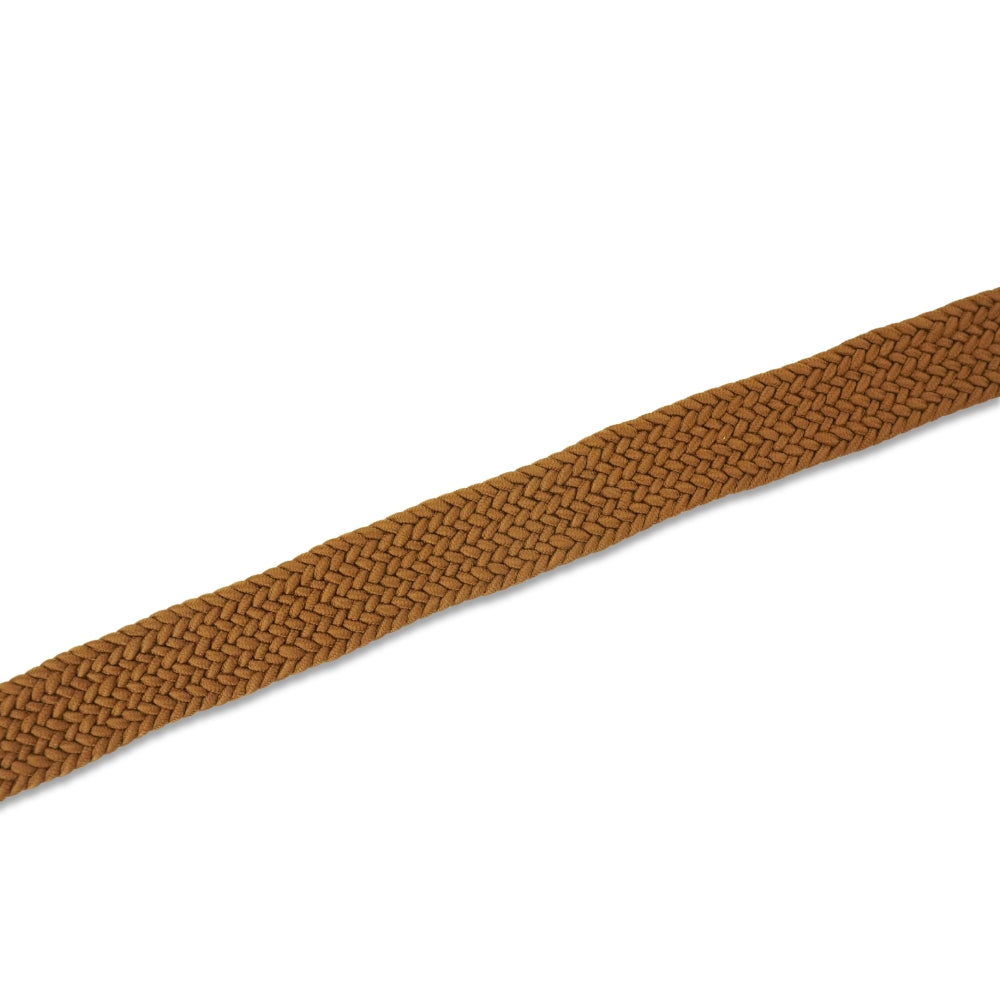 Classic Woven Brown Belt