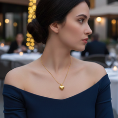 Classic Heart Pendant Necklace