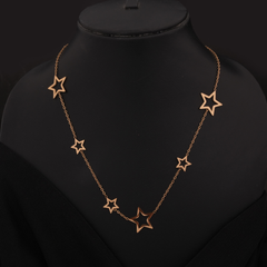Gold Star Charm Necklace Collection