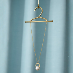 Elegant Pearl Drop Necklace