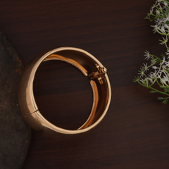 Rose Gold-Tone Wide Cuff Bracelet