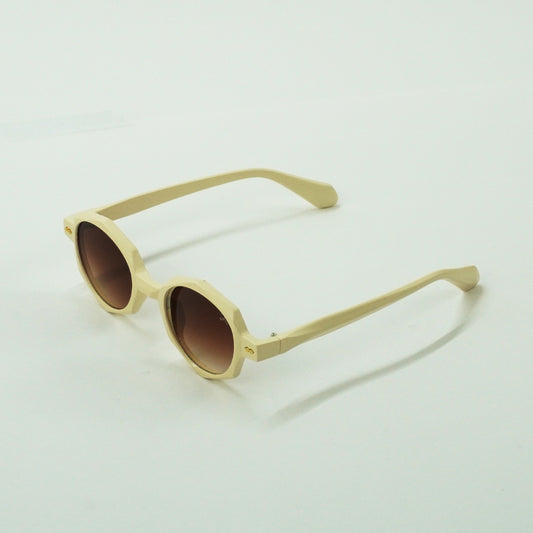 Explora Eyewear | Kids Sunglasses, Stylish and Elegant, Uv Protected | Cream Color Frame Sunglasses