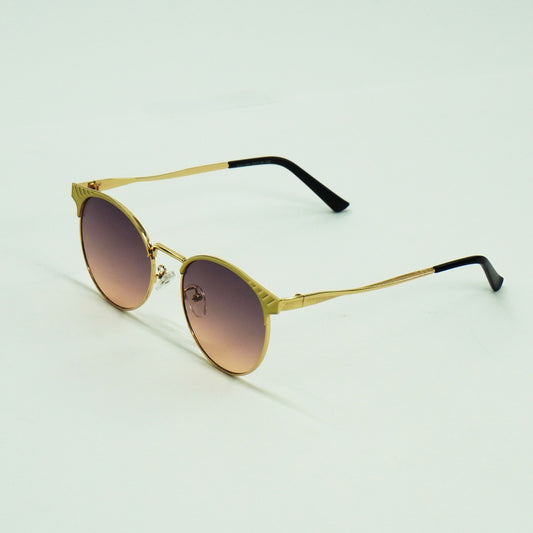 Silver & Blue Toned Rectangle Unisex Sunglass With Uv Protected Lens