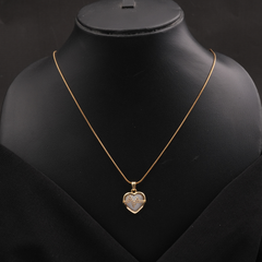 Heartbeat Heart Pendant Necklace
