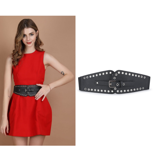 Stylish Wide Elastic Waist Belt – Add Shape, Style & Confidence to Every Outfit