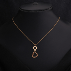 Modern Heart Pendant Necklace