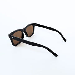 Joe’s All-Season Black Square Unisex Sunglasses