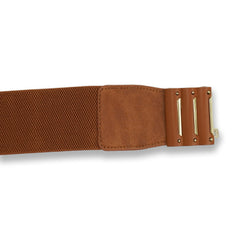 Minimal Design Elastic Fabric Wide Belt