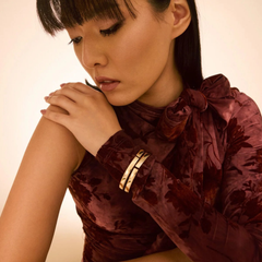 Modern Open Bar Bangle Bracelet