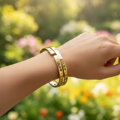 Modern Open Bar Bangle Bracelet