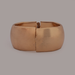 Rose Gold-Tone Wide Cuff Bracelet