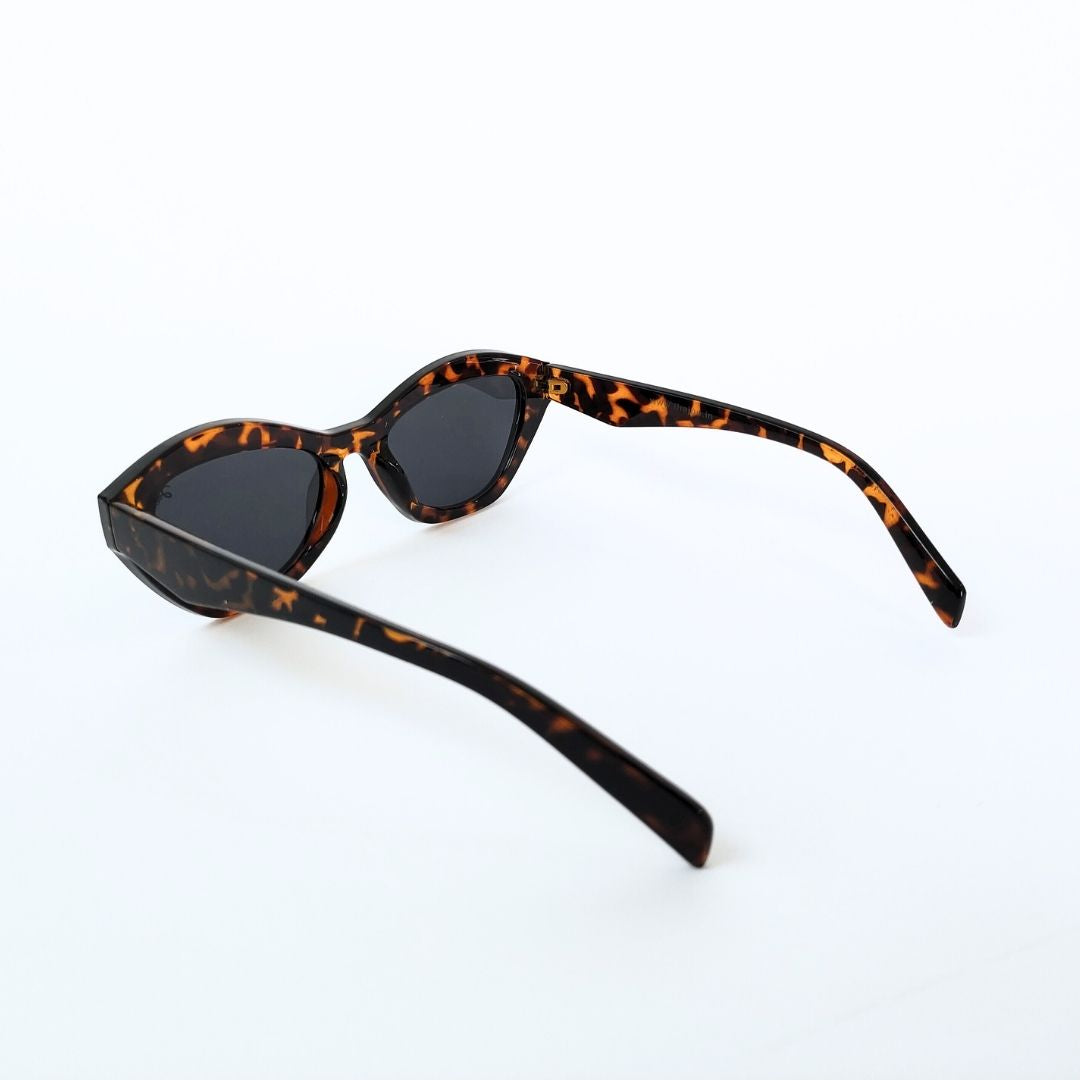 Trendy Tortoise Shell Cat-Eye Women Sunglasses