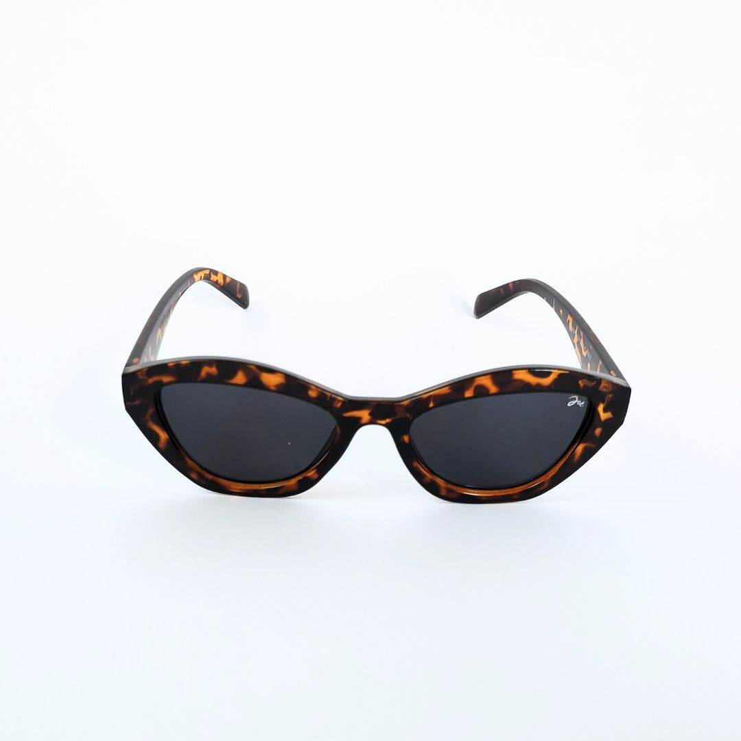 Trendy Tortoise Shell Cat-Eye Women Sunglasses