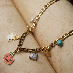 Halloween-Themed Charm Necklace