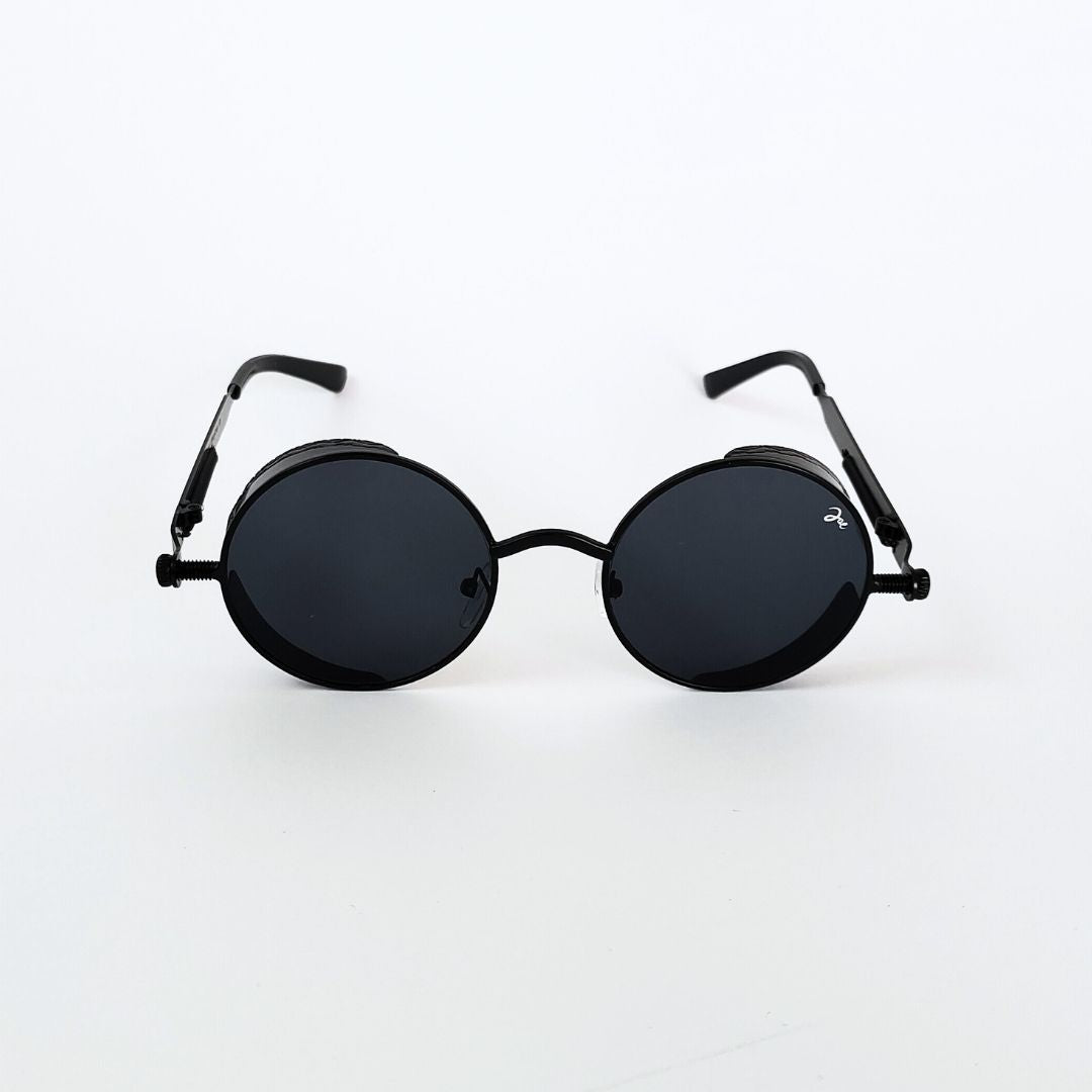 Black Steampunk Unisex Sunglasses