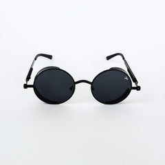 Black Steampunk Unisex Sunglasses