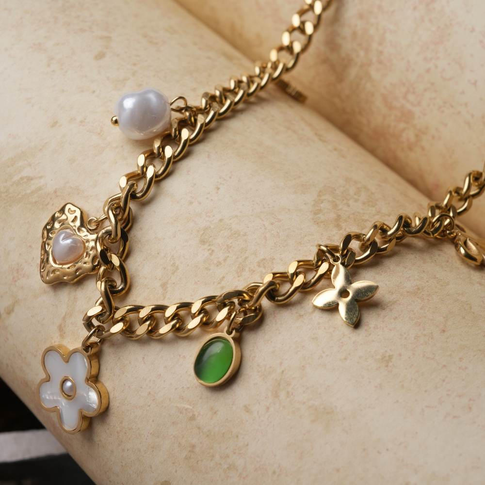 Eclectic Charm Statement Necklace