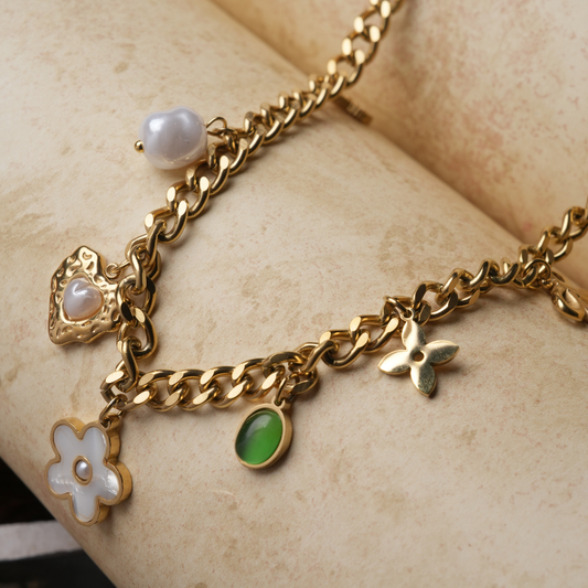 Eclectic Charm Statement Necklace