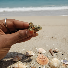 Gold-Tone Serpent Statement Ring