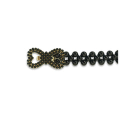 Beaded Stretch Belt with Infinity Buckle