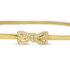 Rhinestone Bow Metal Stretchy Waist belt