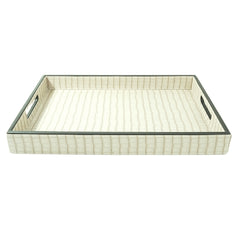 Luxe Ivory Serving Trays – Modern, Minimal & Functional (Set of 2 )