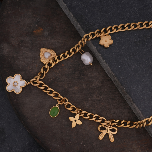 Eclectic Charm Statement Necklace