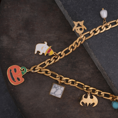 Halloween-Themed Charm Necklace