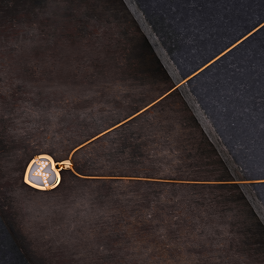 Heartbeat Heart Pendant Necklace