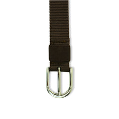 Minimalist Nylon Brown Waist Belt