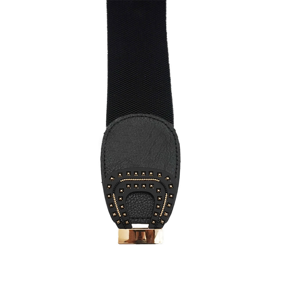 Comfy and Stylish Elastic Waist PU Leather Belt for Women | Free Size