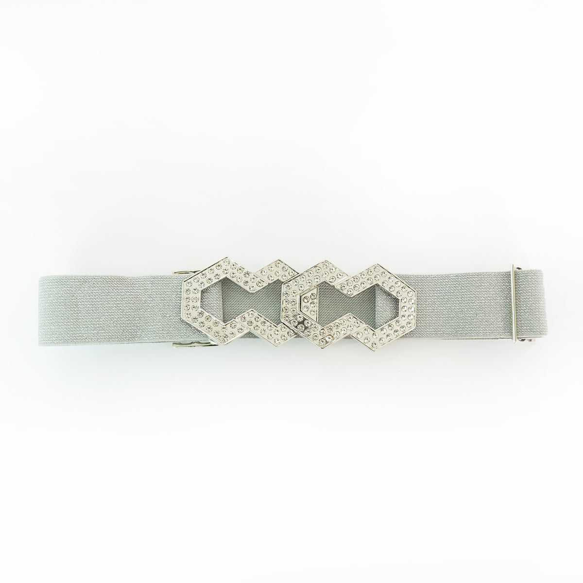 Sparkling Shimmer Silver Belt