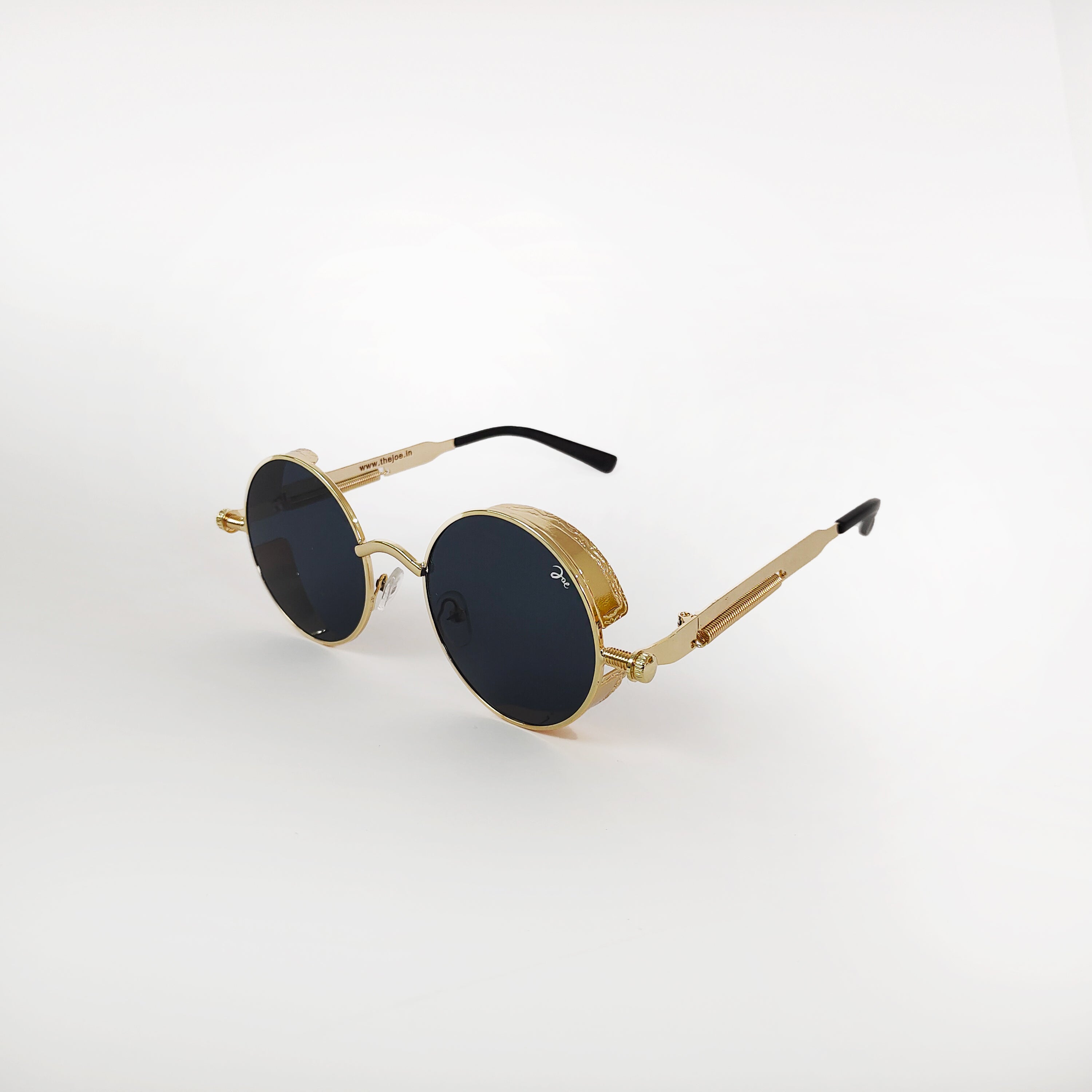 Golden Steampunk Unisex Sunglasses