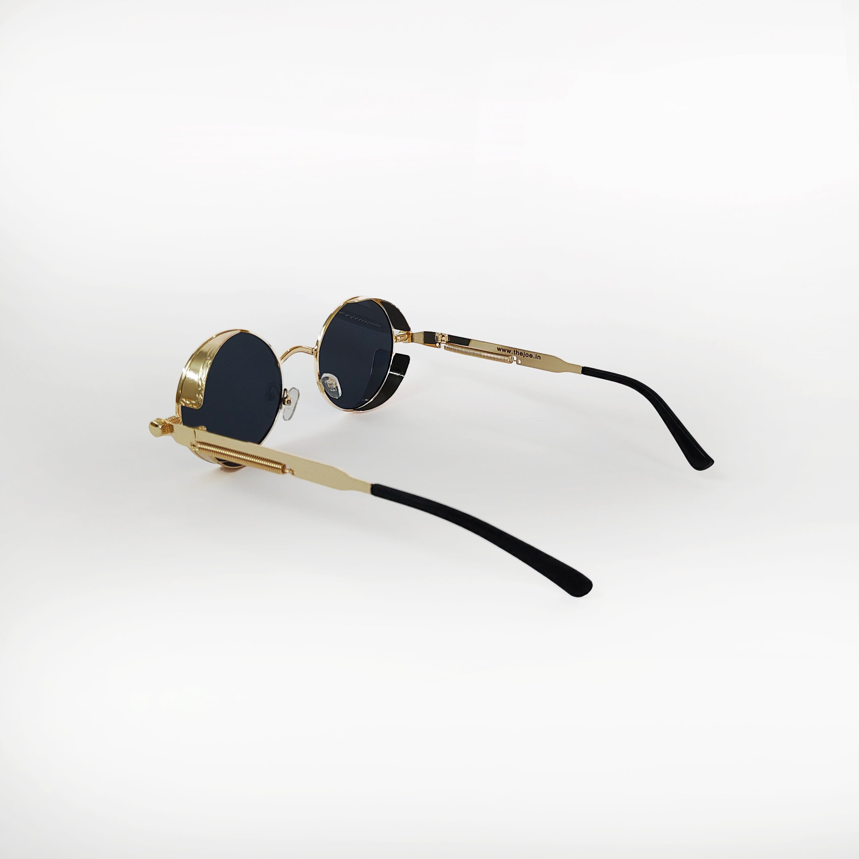 Golden Steampunk Unisex Sunglasses