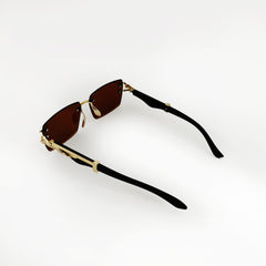 Joe's Luxe Panther Unisex Sunglasses in Brown