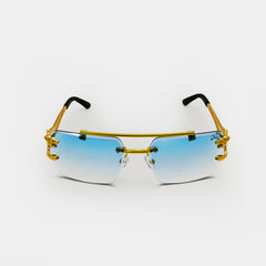 Joe's Blue Gradient Sunglasses for Men and Women