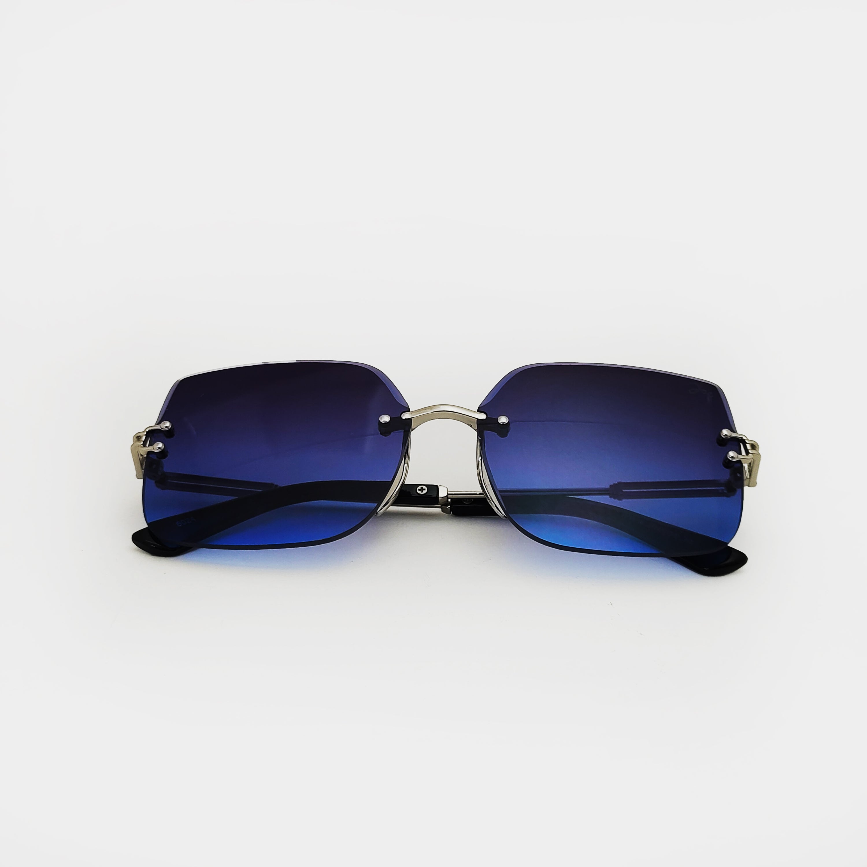 Joe's Silver & Sapphire Unisex Sunglasses