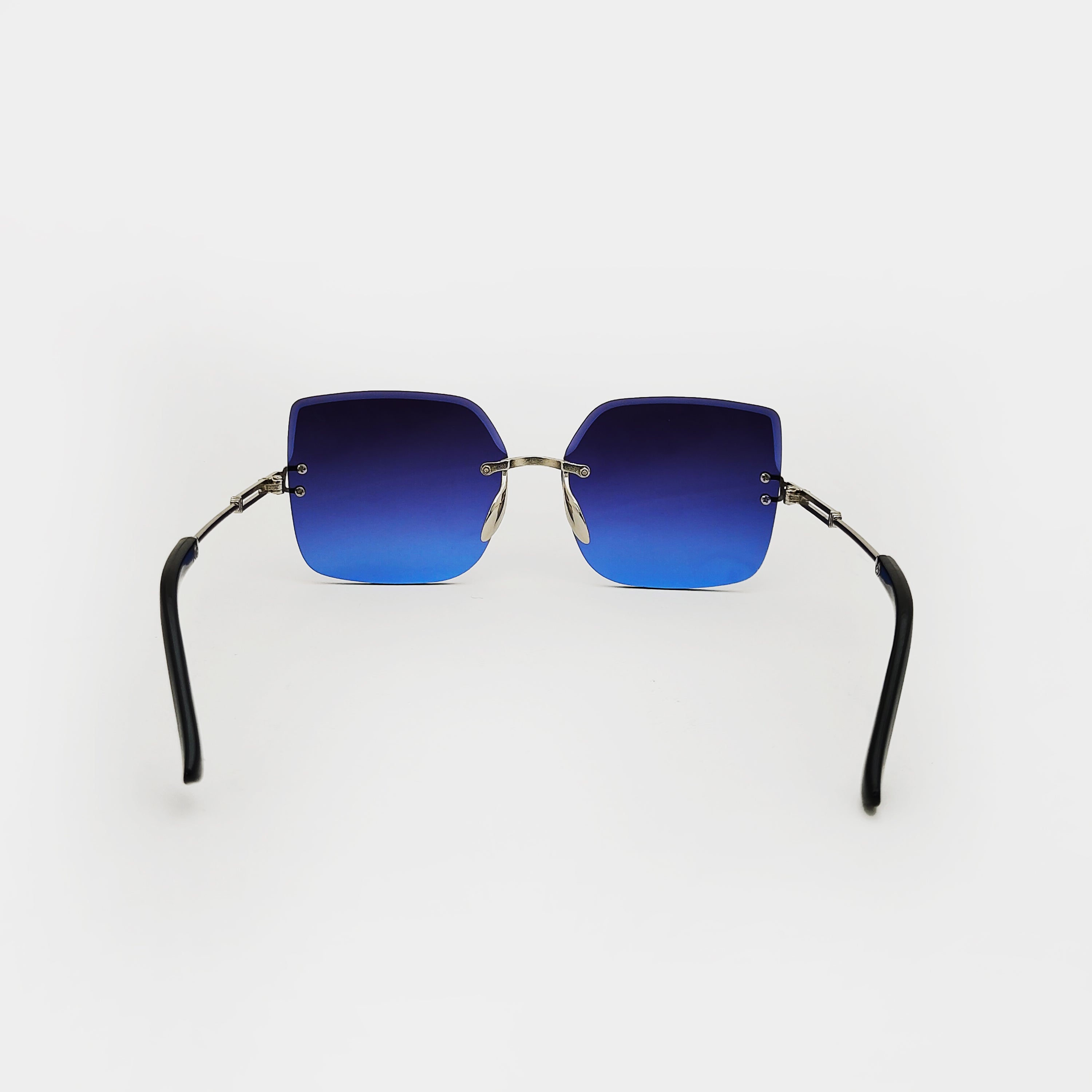 Joe's Silver & Sapphire Unisex Sunglasses